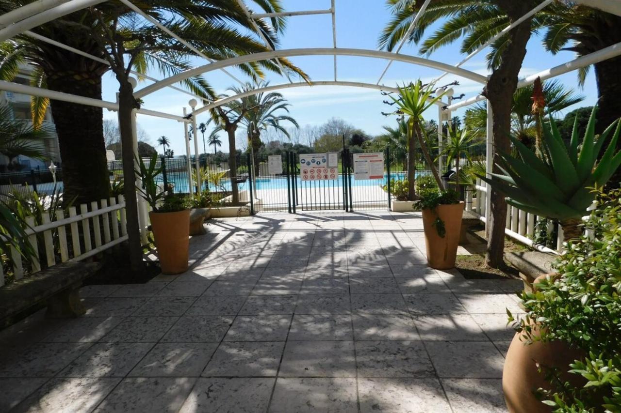 Appartement "T2 "Antibes Les Pins 3" Air Conditionned Sea View With Parking And Pool" Extérieur photo