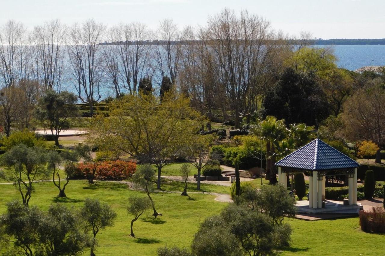 Appartement "T2 "Antibes Les Pins 3" Air Conditionned Sea View With Parking And Pool" Extérieur photo