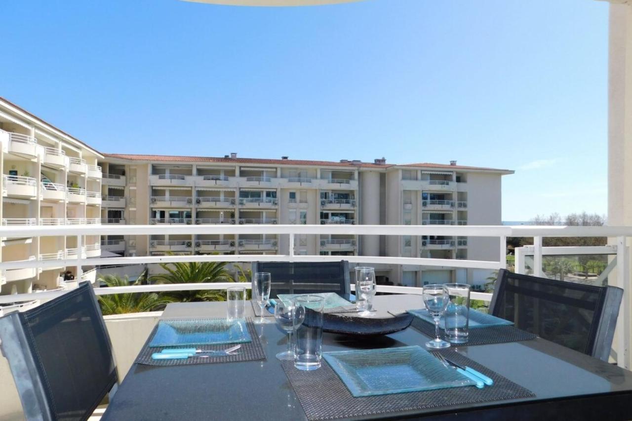 Appartement "T2 "Antibes Les Pins 3" Air Conditionned Sea View With Parking And Pool" Extérieur photo