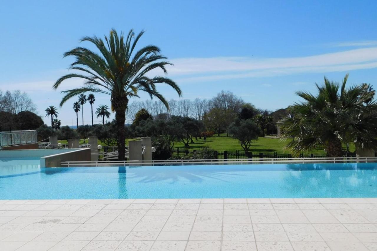 Appartement "T2 "Antibes Les Pins 3" Air Conditionned Sea View With Parking And Pool" Extérieur photo